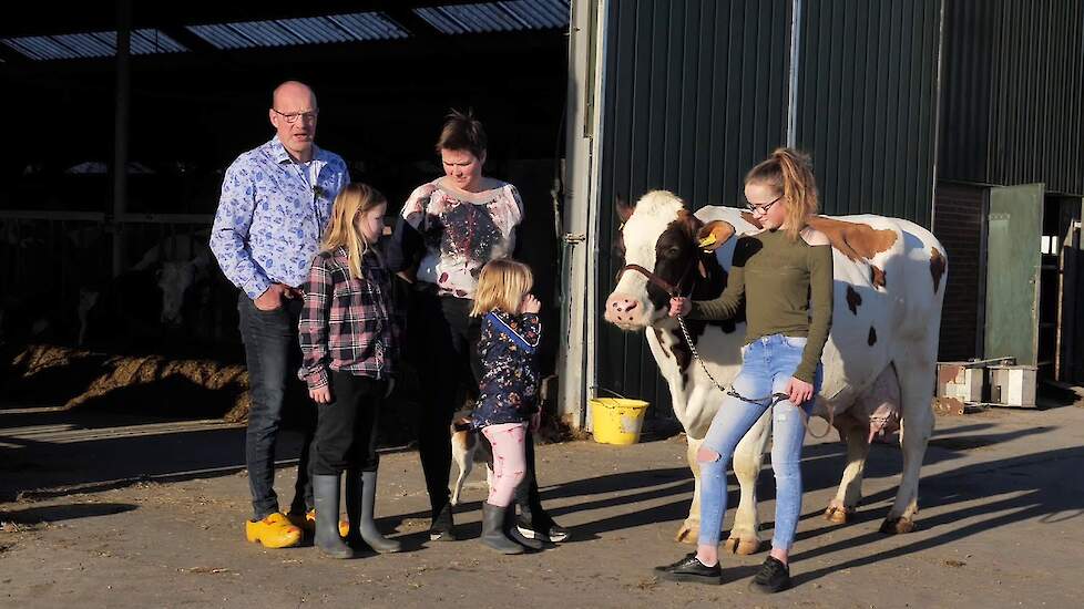 De Vinkenhof Danielle 95 van de familie Vink uit Groot-Ammers (ZH)