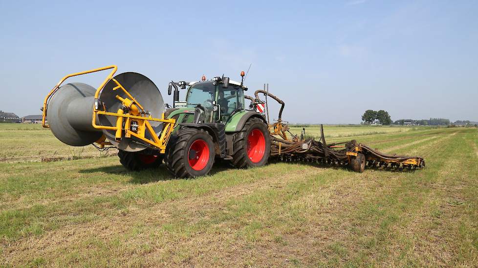 Over het algemeen is Hoolwerf erg tevreden over het groeiseizoen van 2019. Een mooi jaartje, noemt hij het. „Alles prachtig donkergroen. Het gras was mooi en het maïs stond er super bij. We mogen niet klagen.”