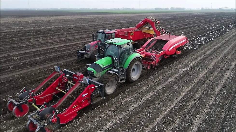 Tolmac MT14-75 Deutz TTV 6160 grimme GZ1700 Aardappeloogst