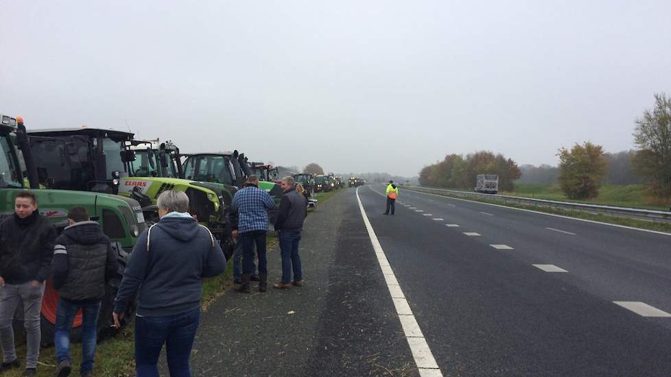 Langs de A7 bij Winschoten (GR)