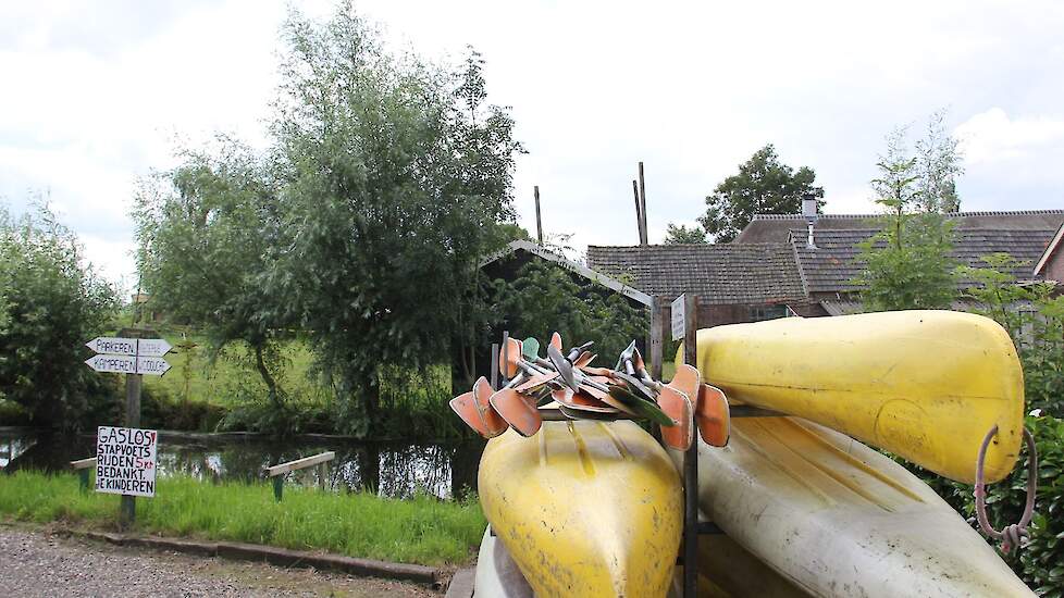 op camping 't Oortjeshek in Kamerik.