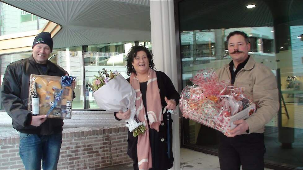 Een doos vol lekkers voor Caroline vd Plas (BBB)