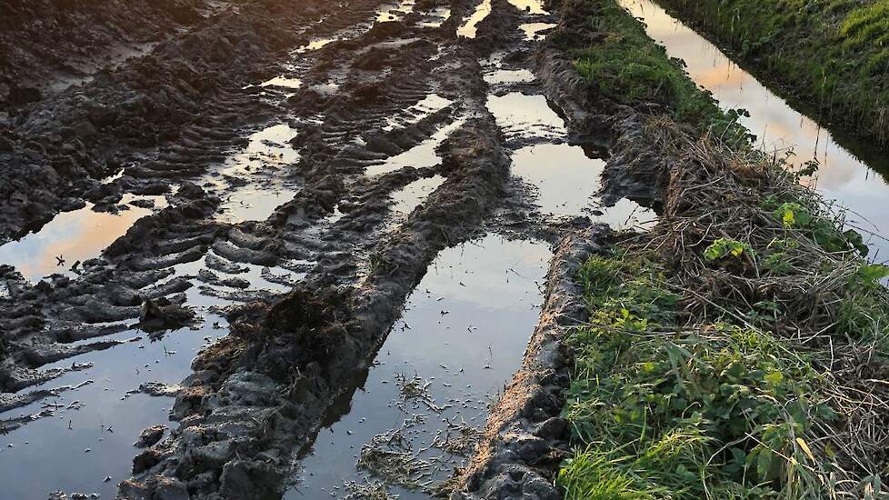 Afbeelding van afstroming van een opslag. (klik op de foto voor een vergroting)