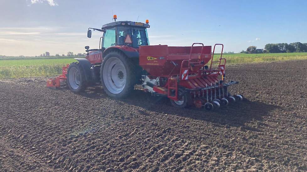 Varekamp teelt zo’n zeven of acht jaar winterplantuien. En meestal was dat met succes, aldus Varekamp. De ondernemers telen de winterplantuien voor de helft vrij. Ze werken met een vaste afnemer.