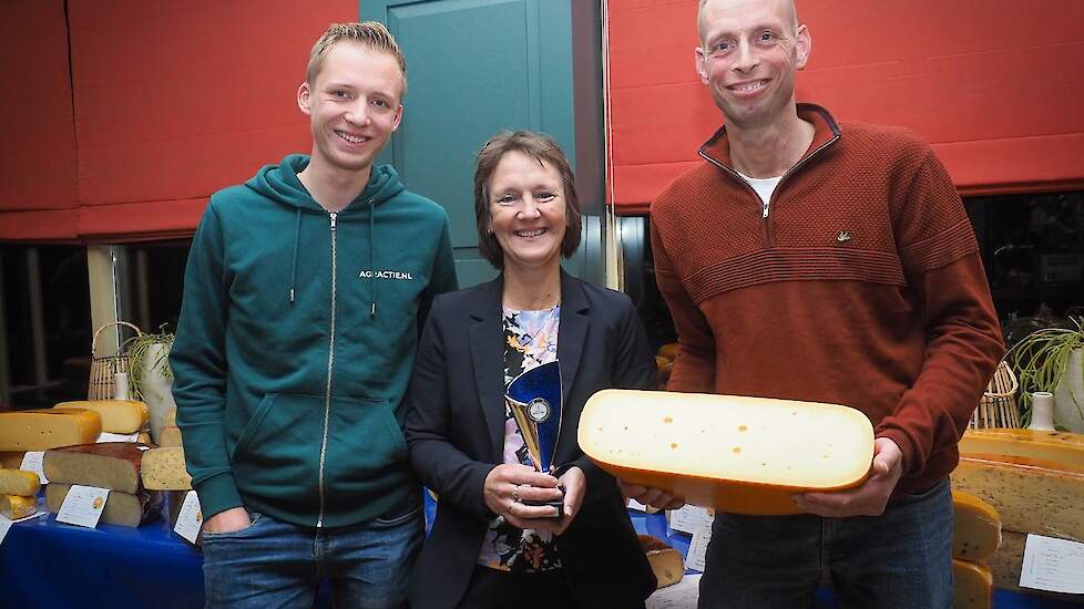 Een thuiswedstrijd voor familie De Jong uit Zoeterwoude en ook nog prijs in de categorie 'belegen Goudse'.