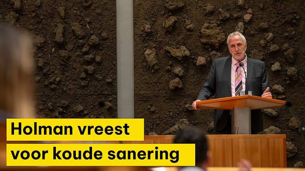 Holman vreest voor koude sanering